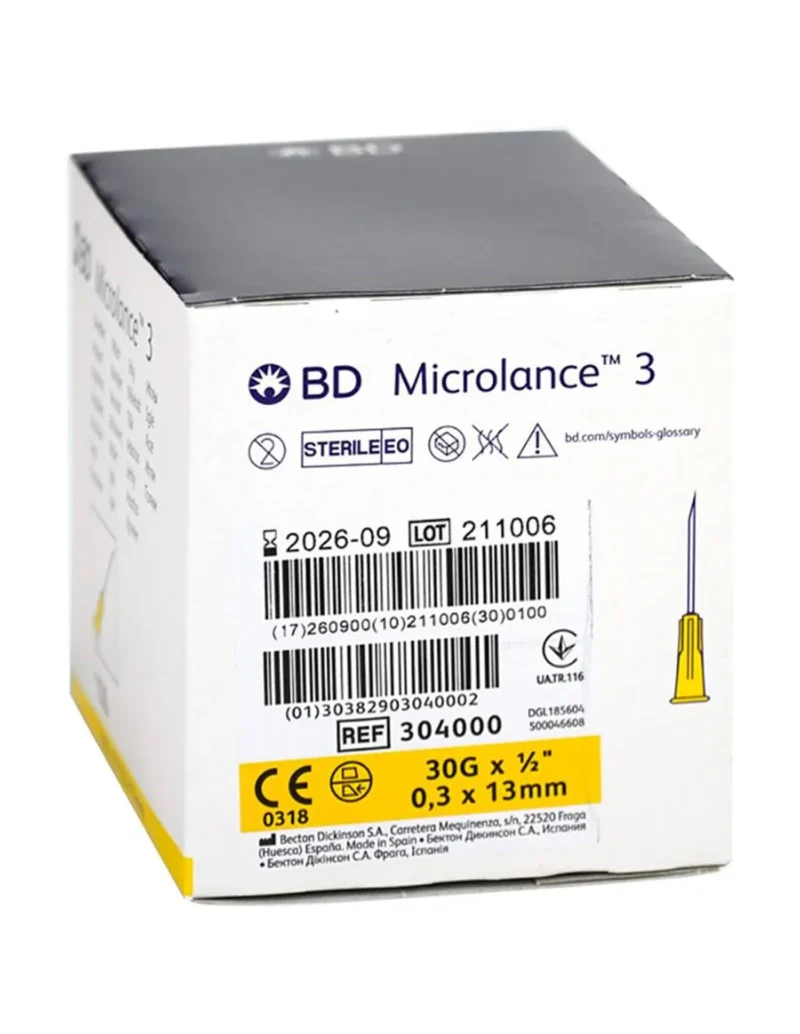 BD Microlance 30g (Yellow)